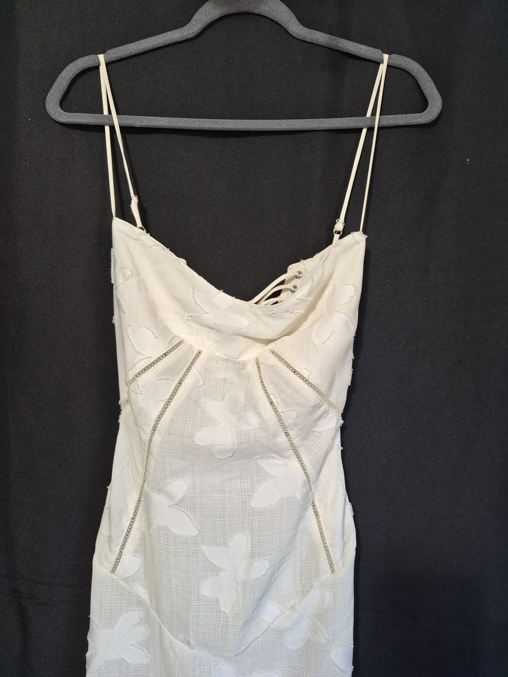 House of CB Ivory White Floral Maxi Dress - Picture 3 of 8